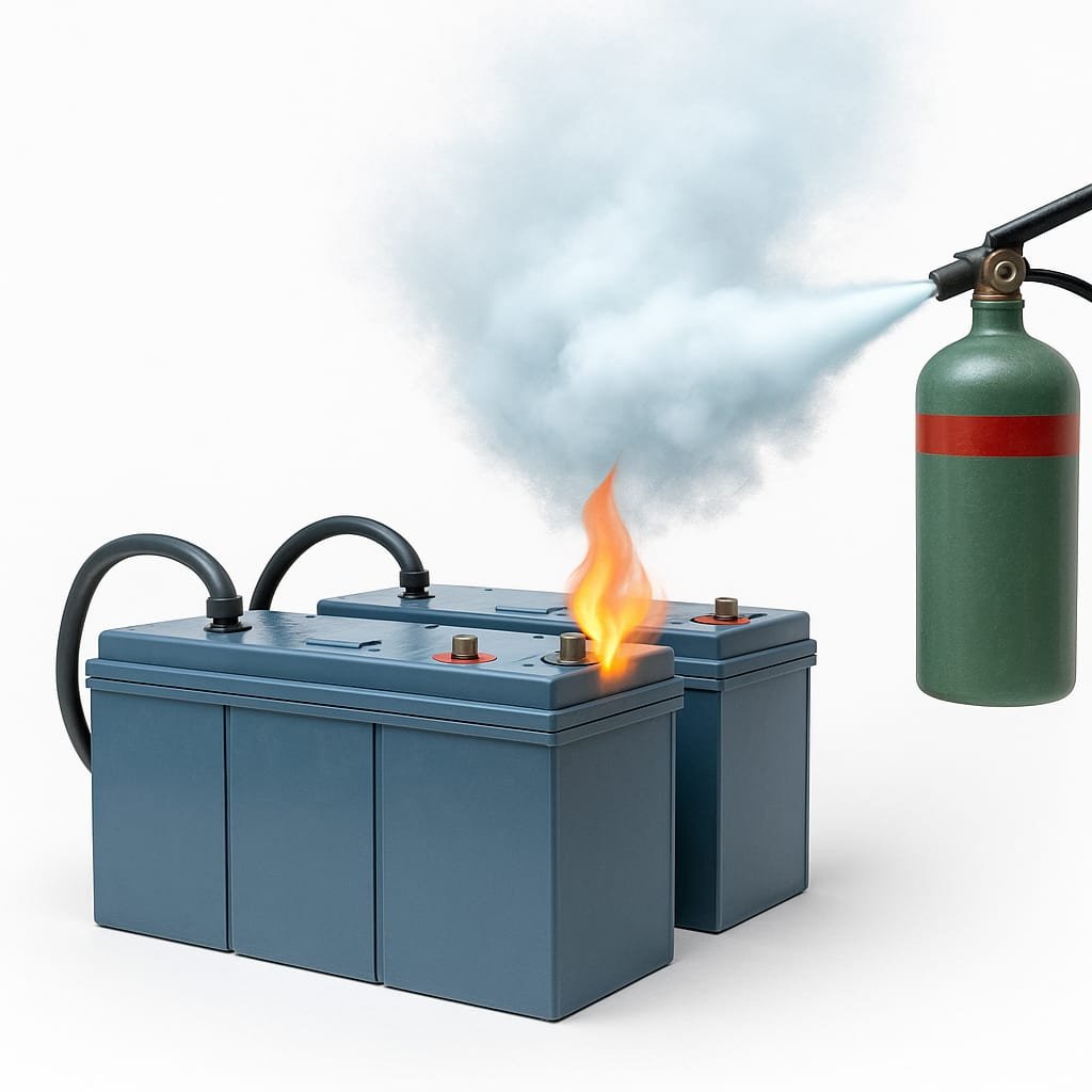 Battery room protection