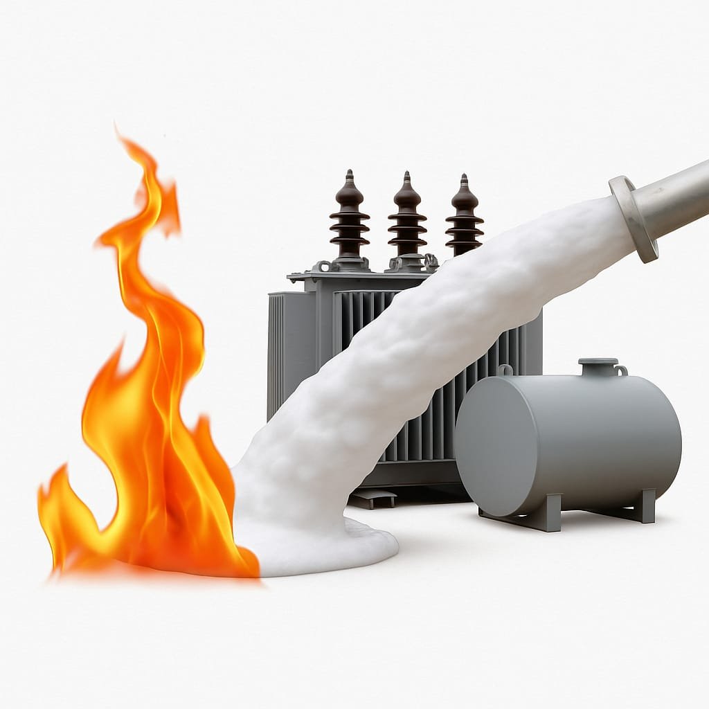 Transformer & oil tank protection